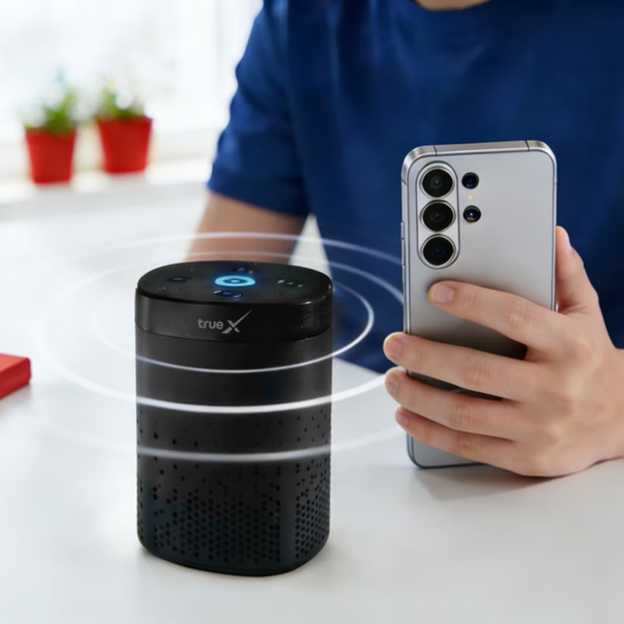 การควบคุม TrueX Home Hub ผ่านสมาร์ตโฟน